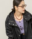 【MAQWEL/マクウェル】ナイロンフーデッドコート