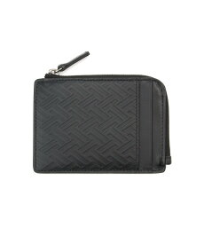 AMEDEO TESTONI AMEDEO TESTONI/(M)CARD CASE WITH ZIP アメデオ テストーニ 財布・ポーチ・ケース 財布 ブラック【送料無料】