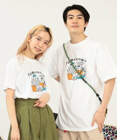 【SALE／40%OFF】BEAMS T ＜MEN＞FUJI ROCK FESTIVAL'22 * BEAMS / Shiomi Wada A little show in the woods. Tシャ ビームス アウトレット トップス カットソー・Tシャツ ホワイト