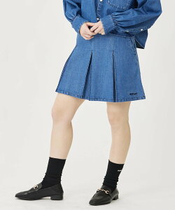 ySALE^50%OFFzMILKFED. BOX PLEAT MINI SKIRT ~NtFh XJ[g ~jXJ[g O[ u[yz