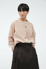 【SALE／30%OFF】MHL. ORGANIC COTTON SHIRTING マーガレット・ハウエル トップス シャツ・ブラウス グレー ピンク【送料無料】