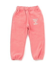 【SALE／40%OFF】BREEZE WEB限定 ロゴ裏起毛スウェットパンツ(セットアップ可) 10分丈 エフオーオンラインストア パンツ その他のパンツ パープル グレー ベージュ ピンク