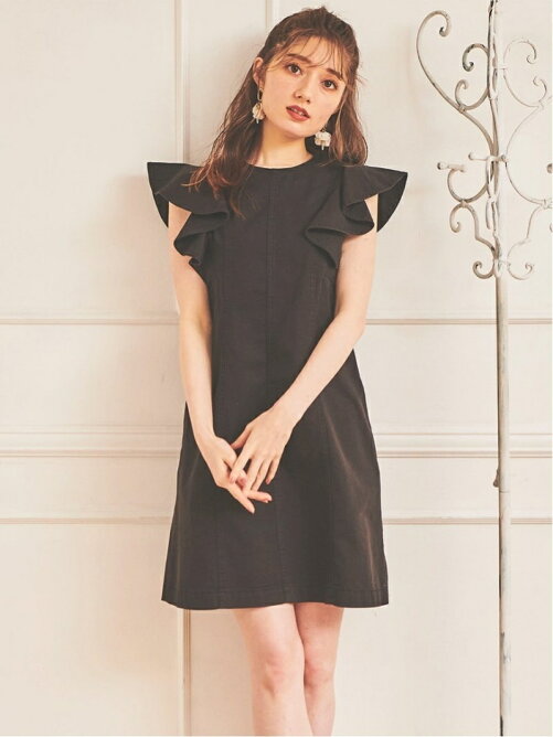 31 Sons De Mode フリル袖パネル切替ミニワンピース Rakuten Fashion 楽天ファッション 旧楽天ブランドアベニュー Cu1533