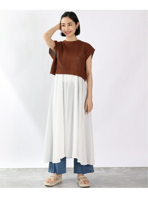 Lowrys Farm レイヤードキャミ2pワンピース Rakuten Fashion 楽天ファッション 旧楽天ブランドアベニュー Cy8533
