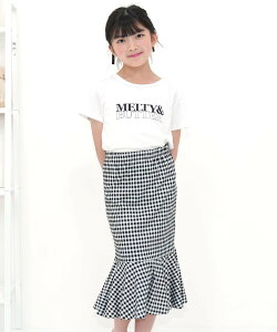 【SALE/70%OFF】子供服 Bee セットアップ トップス スカート マーメイド 子供服 キッズ 女の子 Bee カンコクコドモフク ビー スカート その他のスカート ブラック レッド