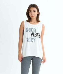 �ySALE�^30%OFF�zROXY GOOD VIBES TANK ���L�V�[ �g�b�v�X �m�[�X���[�u�E�^���N�g�b�v �z���C�g �u���b�N