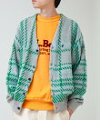 【実績品番/UNISEX】【BHPC】モヘヤタッチニットカーディガン