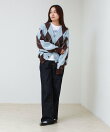 【実績品番/UNISEX】【BHPC】モヘヤタッチニットカーディガン