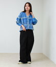 【実績品番/UNISEX】【BHPC】モヘヤタッチニットカーディガン