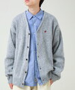 【実績品番/UNISEX】【BHPC】モヘヤタッチニットカーディガン