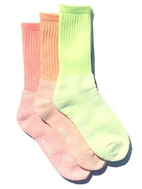 【SALE／8%OFF】ANVIL ANVIL/3パック クルーソックス 3P Crew Socks メンズ 靴下 3足セット アンヴィル ANS050 セットアップセブン 靴下・レッグウェア 靴下 イエロー ブラック グレー ホワイト