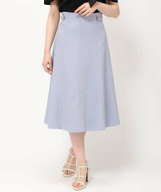 【SALE／20%OFF】MISCH MASCH 【2024春夏新作】サイドチェーンフレアスカート/MM427207 ミッシュマッシュ スカート ミディアムスカート ピンク ベージュ ブラック ブルー【送料無料】