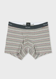 Paul Smith シグネチャーストライプ ボクサーパンツ ポール・スミス インナー・ルームウェア その他のインナー・ルームウェア グレー【送料無料】