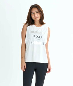 �ySALE�^30%OFF�zROXY BRIGHTEN YOUR LIFE T ���L�V�[ �g�b�v�X �m�[�X���[�u�E�^���N�g�b�v �u���b�N �z���C�g