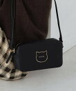 PAUL & JOE ACCESSOIRES (ポール&ジョーアクセソワ) BIG CAT METAL ミニショルダーバッグ
