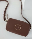 PAUL & JOE ACCESSOIRES (ポール&ジョーアクセソワ) BIG CAT METAL ミニショルダーバッグ