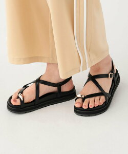 BEAMS HEART WOMEN �T�������O �t�b�g�x�b�g �T���_�� �r�[���X �n�[�g �V���[�Y�E�C �T���_�� �u���b�N �z���C�g�y���������z