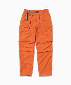 and wander Ny taffeta hiker 2way pants �A���h�����_�[ �p���c ���̑��̃p���c �x�[�W�� �u���b�N �I�����W �u���[�y���������z