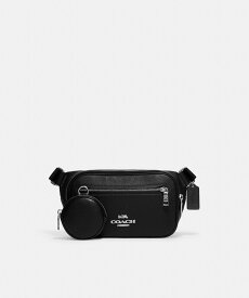 【SALE／62%OFF】COACH OUTLET 【公式】エリアス ベルト バッグ コーチ　アウトレット バッグ ボディバッグ・ウエストポーチ ブラック【送料無料】