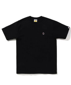 A BATHING APE APE HEAD ONE POINT TEE ア ベイシング エイプ トップス カットソー・Tシャツ ブラック グリーン パープル ブルー ホワイト【送料無料】