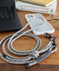【SALE／30%OFF】LAKOLE ミックスカラーマルチスマホストラップ ラコレ スマホグッズ・オーディオ機器 スマホ・タブレット・PCケース/カバー グレー ブルー レッド グリーン ホワイト カーキグリーン