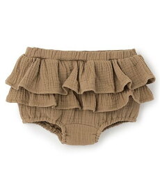 【SALE／30%OFF】petit main フリルカバーパンツ ナルミヤオンライン マタニティウェア・ベビー用品 ベビートップス ホワイト ブルー