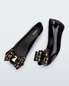 �ySALE�^50%OFF�zmelissa MELISSA ULTRAGIRL SWEET XXII AD �����b�T �V���[�Y�E�C �o���G�V���[�Y �s���N �S�[���h �u���b�N �x�[�W���y���������z