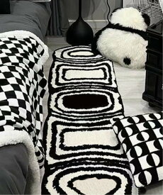 【SALE／10%OFF】CERCA Ein/(W)Ein/モノトーン レクタングル ラグ チェルカ インテリア・生活雑貨 カーペット・ラグ・マット【送料無料】