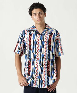 GARDEN TOKYO Aloha Blossom/�A���n �u���b�T��/OKINAWA HAARII STRIPE �K�[�f�� �g�b�v�X �V���c�E�u���E�X�y���������z