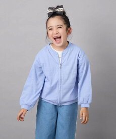 【SALE／20%OFF】a.v.v [120-130]【UVカット】ボーダージャカードカーディガン アー・ヴェ・ヴェ トップス カーディガン ホワイト