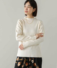 【SALE／49%OFF】Bou Jeloud ハイネック総針ニットプルオーバー バブ / ブージュルード トップス ニット ベージュ ホワイト レッド グリーン ブラック