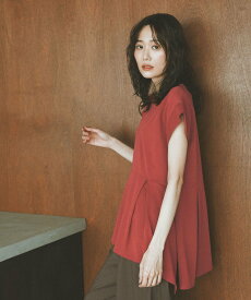 【SALE／36%OFF】GLOBAL WORK ひんやり涼しい/フローズン切り替えペプラム/647529 グローバルワーク トップス カットソー・Tシャツ ブラック レッド ホワイト