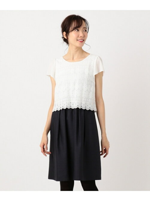 Any Sis レースコンビシャンタンワンピース Rakuten Fashion 楽天ファッション 旧楽天ブランドアベニュー Q