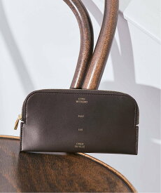VERMEIL par iena 《予約》ORSETTO オルセット フラグメントケース ロゴカラー別注 W185 H95mm ヴェルメイユ パー イエナ 財布・ポーチ・ケース 財布 ブラウン【送料無料】