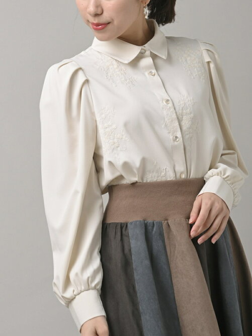 Rps W キャンディー袖刺繍入りブラウス Rakuten Fashion 楽天ファッション 旧楽天ブランドアベニュー Ce2538