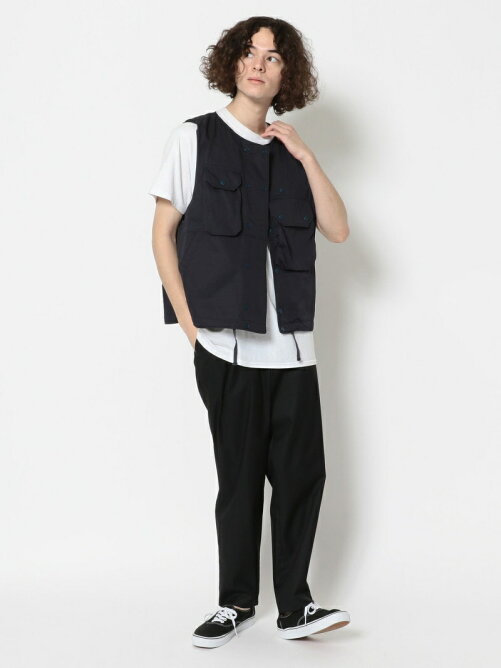 Cover Vest high count twill/ Engineered Garments/エンジニアド ガーメンツ