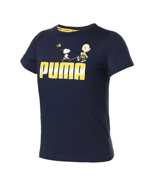 Puma Puma X Peanuts キッズ グラフィック Tシャツ 92 152cm Rakuten Fashion 楽天ファッション 旧楽天ブランドアベニュー Cm4538