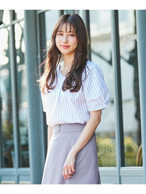 Any Sis 洗える コットン キュプラ タックスリーブ ブラウス Rakuten Fashion 楽天ファッション 旧楽天 ブランドアベニュー Cy8538