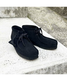 Rouge vif la cle 【CLARKS/クラークス】ワラビーブーツ wallabee Boot ルージュ・ヴィフ ラクレ シューズ・靴 ブーツ ブラック ベージュ【送料無料】