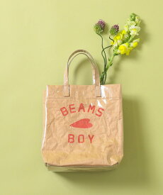 BEAMS BOY BEAMS BOY / BBロゴ ショップバック 母の日 ビームス ウイメン バッグ トートバッグ ベージュ【送料無料】