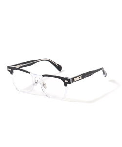 A BATHING APE OPTICAL FLAME #1 �A �x�C�V���O �G�C�v �t�@�b�V�����G�� �T���O���X �u���b�N �u���E���y���������z