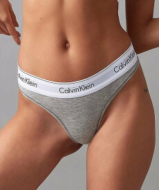 Calvin Klein Underwear 【公式ショップ】 カルバンクライン ウェスト ロゴ Tバック ショーツ Calvin Klein Underwear F3786D カルバン・クライン インナー・ルームウェア ショーツ ブラック グレー