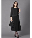 【洗える/選べる着丈】喪服 礼服 ブラックフォーマル レディース ワンピース