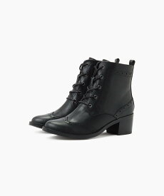 To b. by agnes b. WL36 CHAUSSURES レースアップブーツ アニエスベー シューズ・靴 ブーツ ブラック【送料無料】