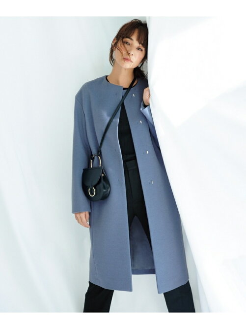 23区 マガジン掲載 ウールアンゴラビーバー ノーカラーコート 番号l26 Rakuten Fashion 楽天ファッション 旧楽天ブランドアベニュー Bv6541