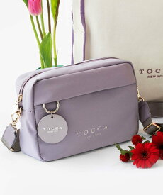 TOCCA 【WEB限定&一部店舗限定】【撥水】ARIA CAMERA BAG バッグ トッカ バッグ ショルダーバッグ ブラック ピンク ベージュ パープル【送料無料】