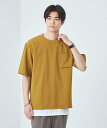 【SALE／65%OFF】UNITED ARROWS green label relaxing ドライタンクトップ レイヤード Tシャツ -吸水速乾- ユナイテッドアローズ アウトレット トップス カットソー・Tシャツ イエロー グレー ブルー
