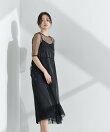 kaene/シャンブレーキャミドッキングドレス