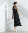 kaene/シャンブレーキャミドッキングドレス