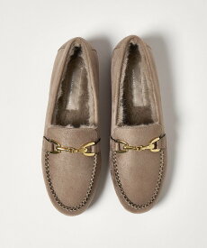 UNITED ARROWS green label relaxing ウォームビット モカシン シューズ 撥水 ユナイテッドアローズ グリーンレーベルリラクシング シューズ・靴 モカシン・デッキシューズ グリーン グレー ブラック【送料無料】